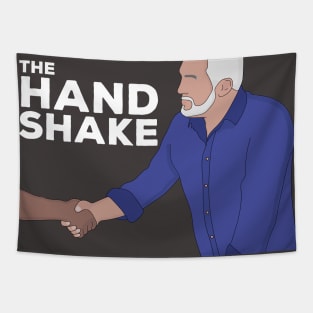 The Hollywood Handshake Tapestry