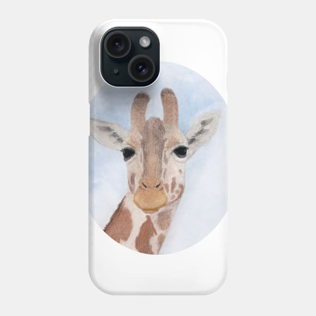 Giraffe Phone Case by lindaursin