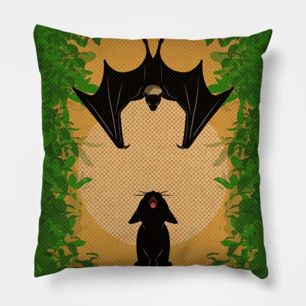 Hello Friend Pillow by BATKEI