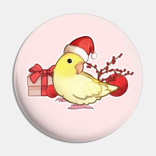 Cute Christmas Bird Pin