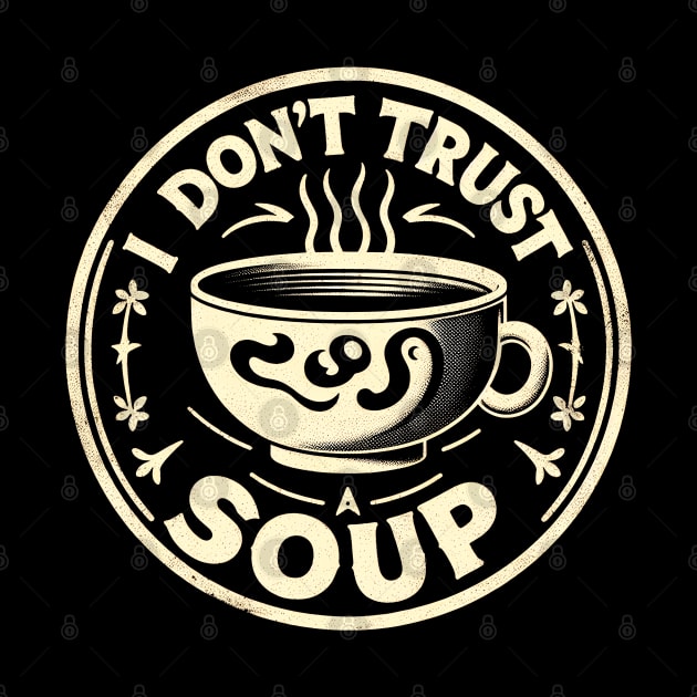 I dont trust soup by T-shirt US