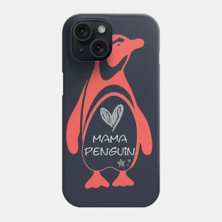 Mama Penguin Phone Case