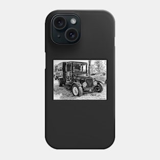 Vintage hot rod truck Phone Case