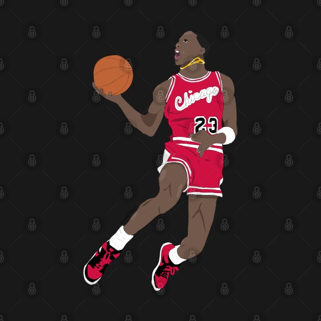 Michael Jordan 1985 Dunk Contest by WalkDesigns