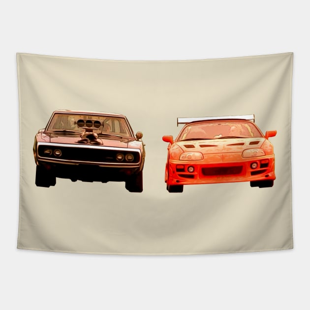 Two Brothers Tapestry by gtr