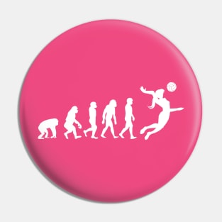 Evolution of a Volleyball Girl Pin