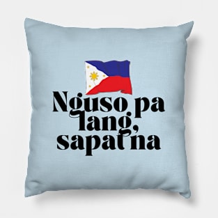 Philippines flag joke tagalog funny: Nguso pa lang sapat na Pillow