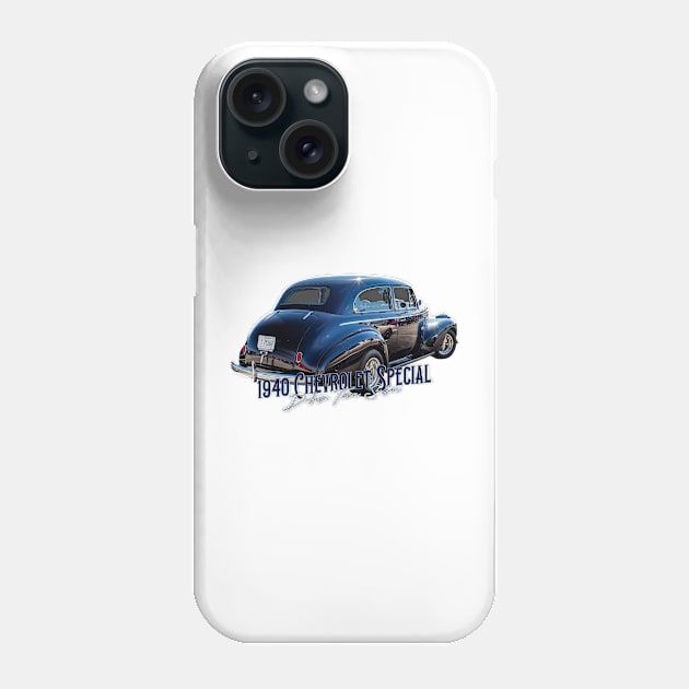 1940 Chevrolet Special Deluxe Town Sedan Phone Case by Gestalt Imagery