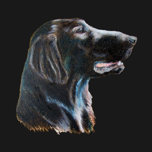 Flatcoated retriever - color by doggyshop