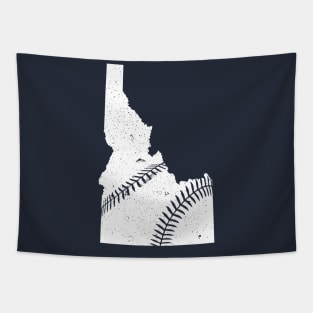 Idaho Baseball Seams Tapestry