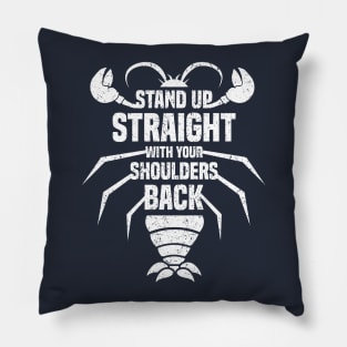 Jordan Peterson | Stand Straight Shoulders Back Pillow