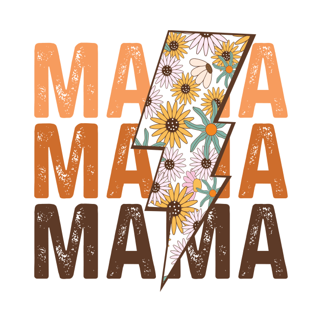 Mama Flash Floral by skstring