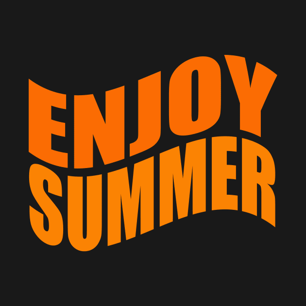 Enjoy summer by Evergreen Tee