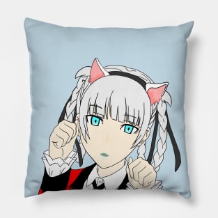 Kakegurui Cat Ear Kirari Momobami Student Council President Pillow