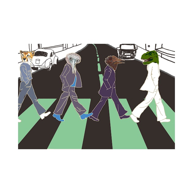 Abbey road, the endangered animals by The world through children's eyes