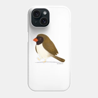 Black Throated Saltator Bird Phone Case