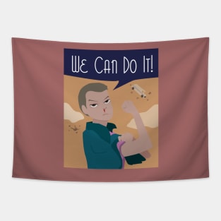 Eleven: We can do it Tapestry