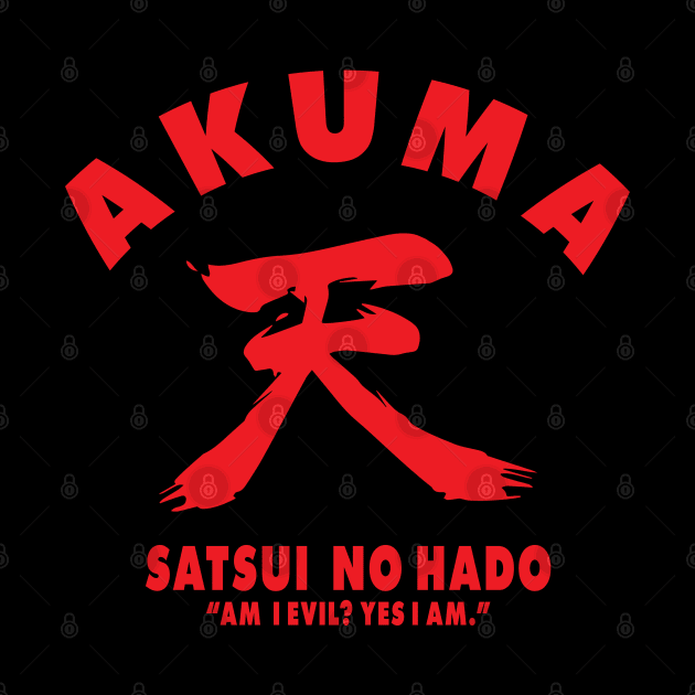 AKUMA Kanji Satsui No Hado by Xavi Biker