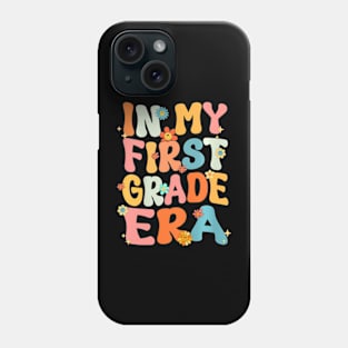 In My First 1St Grade Era Groovy Back To School Teacher Kids Phone Case