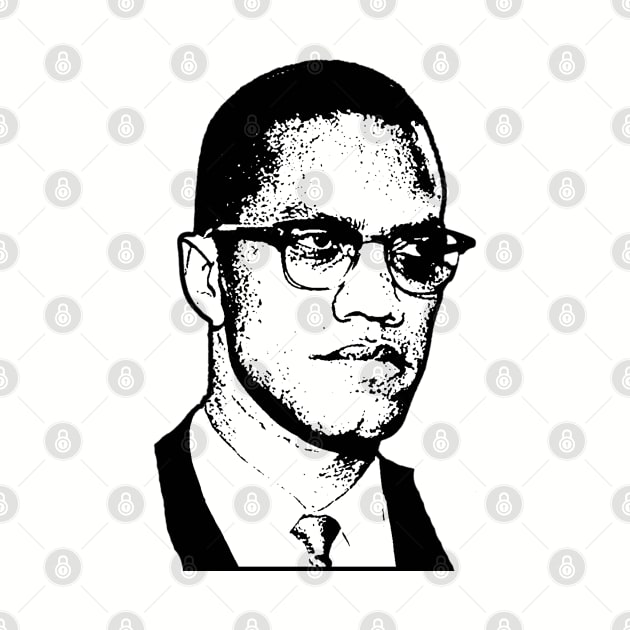 Malcolm X, Black History by UrbanLifeApparel