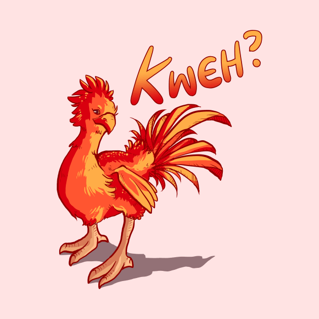 Chocobo - Red by Kmcewi20