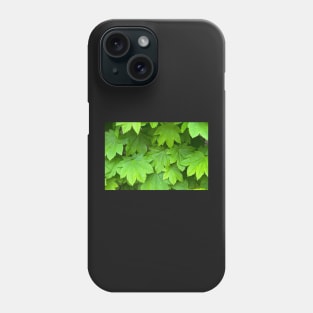 The Green Leaves of our Sweet Earth Phone Case