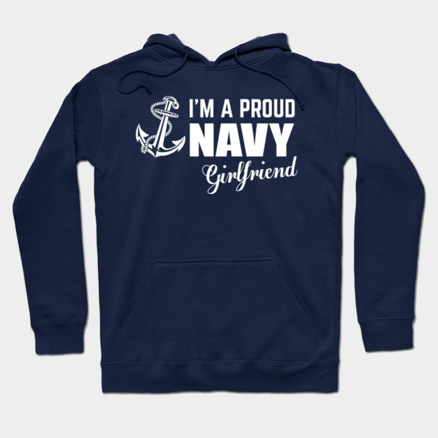 navy girlfriend hoodie