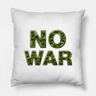 No war Pillow