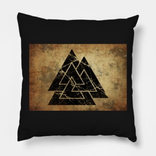 Valknut - Odin's Knot Pillow