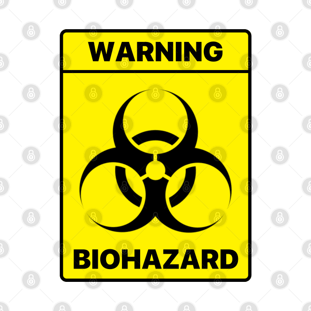 BIOHAZARD Warning Accurate Symbol by labstud