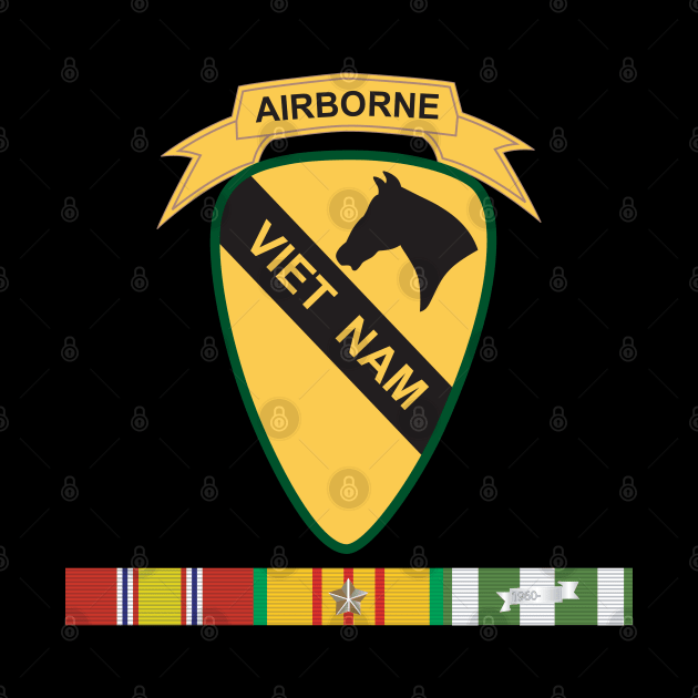 1st Cavalry Division - Airborne - wo Txt  w VN SVC BAR X 300 by twix123844