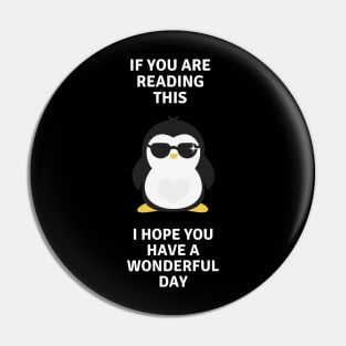 Wholesome penguin Pin