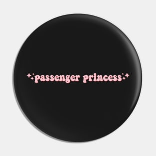 Passenger Princess Car Mirror Decal, Car Mirror Sticker, Rear View Mirror Sticker, Car Decal Sticker, Affirmation Car Decal Pin