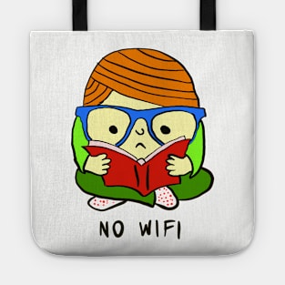 No WiFi, Read A Book Tote