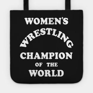 Andy Kaufman Women's Wrestling Champion of the World Tote