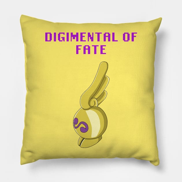 Digimental of Fate Pillow by Decokun