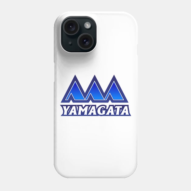 Yamagata Prefecture Japanese Symbol Phone Case by PsychicCat