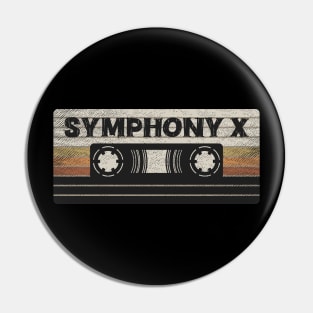 Symphony X Mix Tape Pin