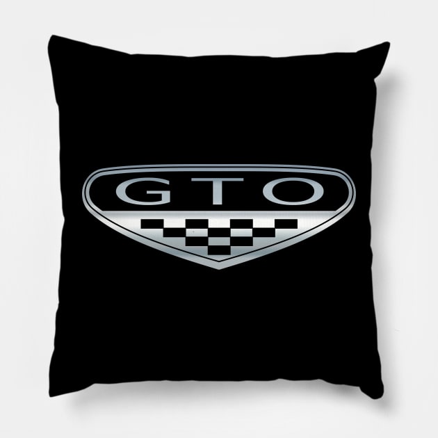 2004-2006 GTO Logo - Back Pillow by MarkQuitterRacing