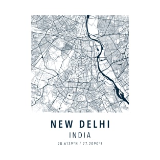 new delhi simple map T-Shirt