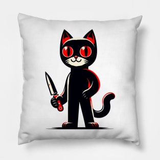 Killer cat Pillow