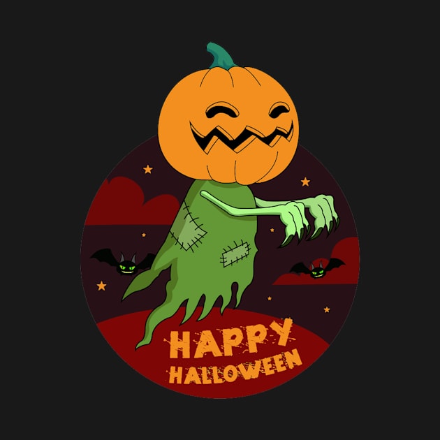 HAPPY HALLOWEEN by theanomalius_merch