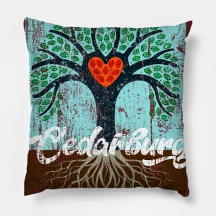 Cedarburg: Plant Your Roots Pillow