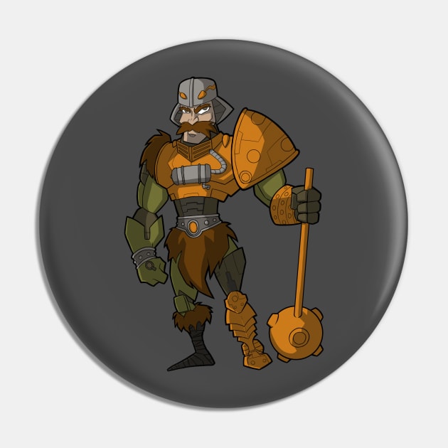 Man at Arms Pin by Captain_awesomepants