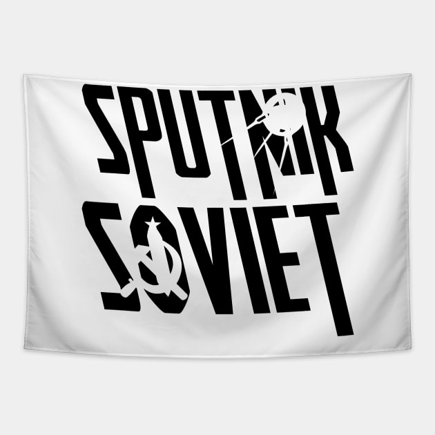 Sputnik Soviet Soviet Union Birthday Gift Shirt Tapestry by KAOZ