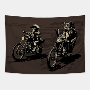 Kitty Rider Tapestry