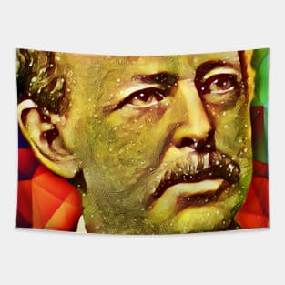 Horatio Alger Snow Portrait | Horatio Alger Artwork 9 Tapestry