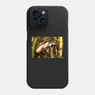 grass snake with a fish Phone Case