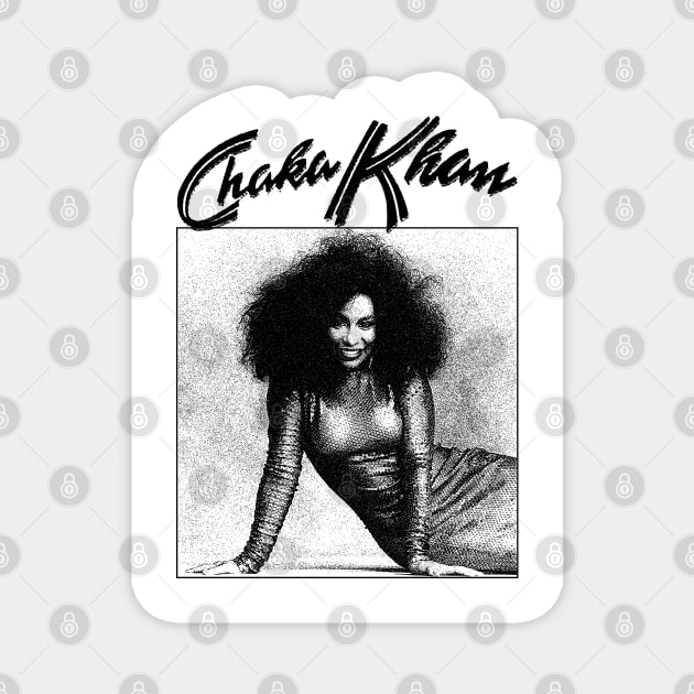 Chaka Khan Magnet by PUBLIC BURNING