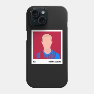 Frenkie de Jong Minimalistic Camera Film Phone Case